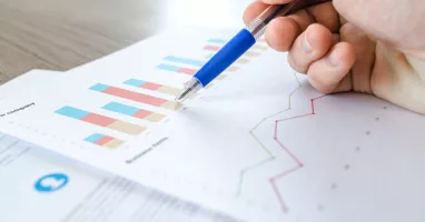 Foglio con dati statistici