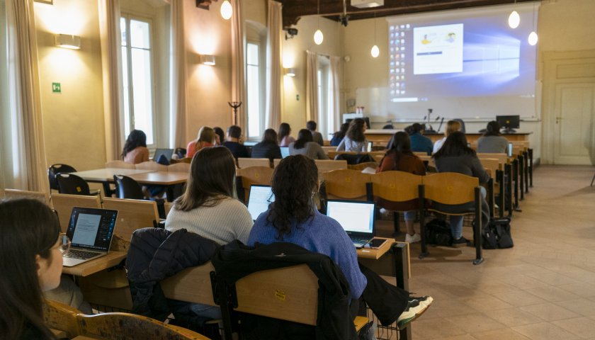 aula con studenti