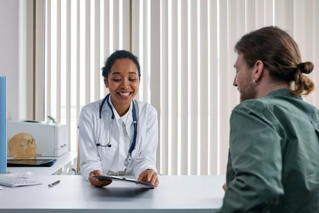 medico e paziente