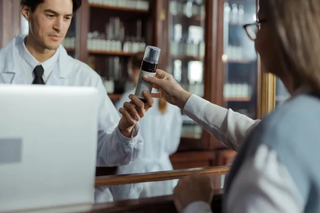 Farmacista e paziente